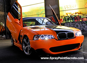 how to spraypaint car | automotive spray painting