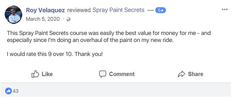 Spray Paint Secrets Buyer Overview